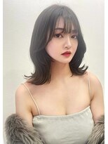 インスヘアー 梅田(INCE HAIR)&nbsp;レイヤー×ダークグレージュカラー♪