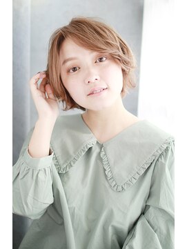 シュシュット(chouchoute) メルティカラー髪質改善ウェーブミディアム似合わせカット/218