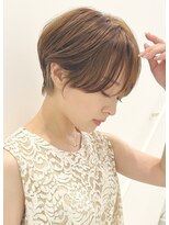 ワン バイ ジエクト(One by The Ect)&nbsp;【似合わせ】小顔/フェザーショート/ラベンダーミルクティー