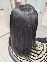 ヘアースタジオ ジェイワン(hair studio J ONE)&nbsp;40代50代60代エアーストレートと和漢カラー【一緒に出来ます】
