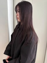 シテン(SITEN)&nbsp;ロングウルフヘア/フェイスレイヤー/カシスブラウン