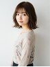 【髪/頭皮に優しい】カット+100%オーガニックカラー￥11770→8690円