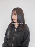 【韓国ヘア/レイヤーカット/オリーブグレージュ】