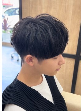 エッジ(EDGE) 大分メンズナチュラルストレート刈り上げマッシュショート