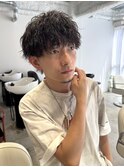 無造作ツイスパマッシュ