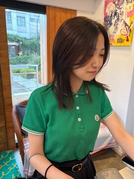 ツネ ヘアアンドヘッドスパ(TsuNE hair&head spa) フェイスレイヤー