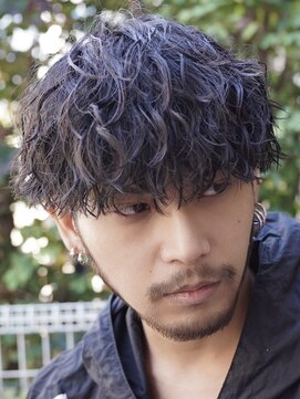 リロン 新宿(RIRON) 【RIRON】大人マッシュ×波巻きパーマ