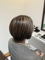 ヘアーデザイン シーベル(HAIR DESIGN SEA BELLE) ショート/ショートボブ×ハイライト6枚 by.TANIGUCHI