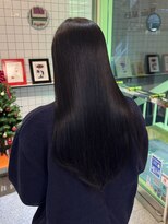 ヘアー アレス(hair ales)&nbsp;ブルーブラック/艶髪/トリートメント/