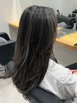 リモ 藤沢(rimo)&nbsp;大人ハイライトブリーチダブルカラーショートカット藤沢美容室