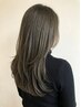 【綺麗に伸ばしたい方】カット+シングルカラー＋BYKARTEトリートメント