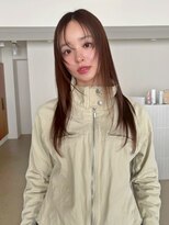 フィルムス 千葉(FILMS)&nbsp;ミルクティーベージュ/レイヤーボブ/韓国巻き/顔周りカット/千葉
