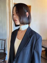 ヘアー メイク コラム コウ hair make column Coo&nbsp;タッセルボブ