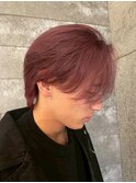 MEN’S/リバースセンターパート/ニュアンスパーマ/新宿