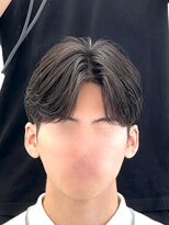 メンズヘアセンス 渋谷(MEN'S HAIR SENSE)&nbsp;ニュアンスパーマ/センターパート/メンズ/眉毛/フェザーパーマ
