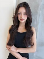 ロンドルーチェ 心斎橋(Lond luce)&nbsp;ダークパープル×ナチュラルショート［髪質改善/縮毛矯正］