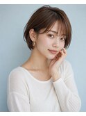 ショートボブ髪型20代30代40代50代前髪あり前髪なし面長丸顔越谷