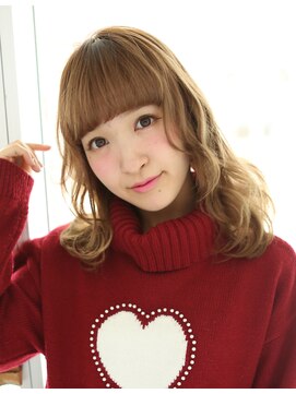 サロンドミルク 原宿(salon de MiLK) 【salon de MiLK原宿】ふわふわカール☆ワイドバング☆