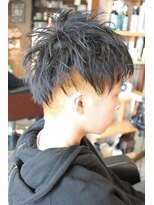 オーバーキャプテンネイキッド(OVER CAPTAIN NAKED)&nbsp;２ブロインナーカラー★スパイキーショート