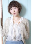 [浦和駅/enowa]えりあしスッキリ★マニッシュショートボブ