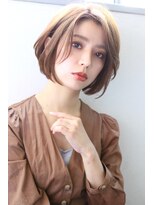 ブラン 梅田(Blanc)&nbsp;【Blanc 梅田】大人ボブ/ショート/斜めバング