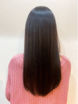 ヘアーデザイン グロウ(hair design Grow)の写真/【菅谷台/利府/駐車場有】クセ毛のお悩み解決！ずっと触れていたくなる手触りの良い柔らかな美髪を叶える☆