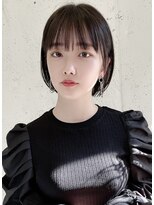 ブランチ(branch)&nbsp;【branch鬼塚】 暗髪、黒髪でも可愛いミニボブヘア