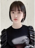 【branch鬼塚】 暗髪、黒髪でも可愛いミニボブヘア
