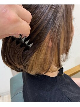 ヘアーズ ロッソ テラス(hair's ROSSO TERRACE) インナカラー＆アディクシー[30代40代50代]