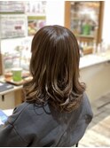 鹿沼市 本格ヘッドスパ美容室 つやつやブルージュカラー