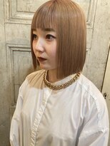 ロイジー(roijir) 表参道roijirハイトーンボブ×切りっぱなしボブ