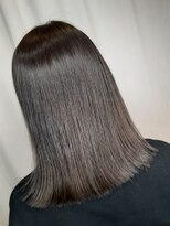 ヘアーメイク トレコローリ(hair make trecolori)&nbsp;【trecolori  津田沼】プラチナグレージュブリーチ無し