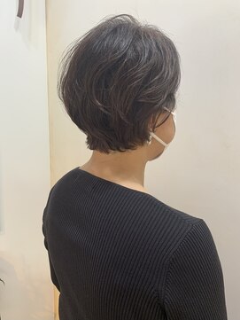 シェノン サントル(CHAINON CENTRE) 外ハネボブ♪セクションカラー