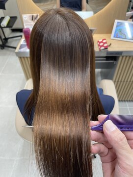 アース 上本町店(HAIR&MAKE EARTH) プレミアムストレート　20代30代40代【上本町】