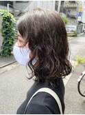 【em 下北沢】アッシュカラー×ナチュラルパーマ 20代30代