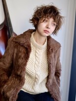 フランチェスカ(Francesca) 【森ひまわり】マッシュウルフ パーマスタイル　ボブウルフ