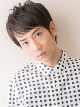 トニーアンドガイメン ホテル京阪仙台店(TONI&GUY MEN) ノンジアミンカラーと長めバングで甘め大人ショートe仙台