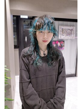 メル(MELL) turquoise perm style