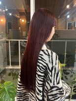 アフターニュース 新潟(afternews)&nbsp;ピンクブラウン/ダブルカラー/ケアブリーチ/髪質改善/駅南