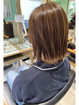 ネオリーブアピ 池袋店(Neolive api) 【切りっぱなしボブ☆】池袋 髪質改善