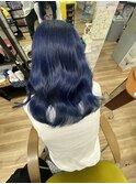 ブリーチありネイビー