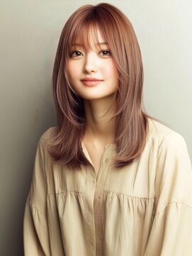 アルトリスト(Altruist Aging×HAIR&SPA) ★ダークアッシュ大人ガーリーボブ着物ミディアムレイヤーカット