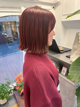 ラレイ(Lalei) 【白岩】ブリーチなしカラー/ピンクベージュ/暖色カラー