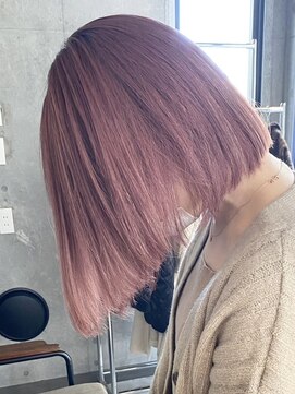 ムク 横浜店(muku) ミルクティーベージュダブルカラーケアブリーチインナーカラー