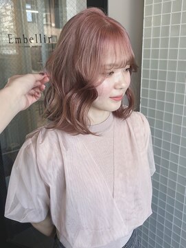 アンベリール 大名(Embellir) pink beige