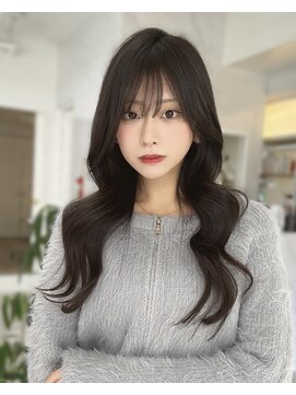 レイリー 原宿 表参道(Rayreee) 韓国風くびれヘア似合わせ顔周りレイヤー