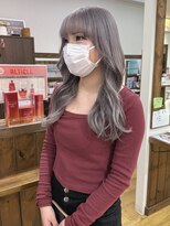 ジャストビューティー リアリー(just beauty Really)&nbsp;ブリーチ2回必須！シルバーグレー【横須賀中央Really】