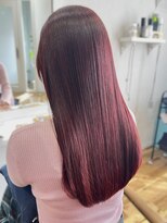 リコ 池袋東口店(Liko)&nbsp;【Liko 池袋東口店】チェリーピンク 髪質改善 美髪 ブリーチなし