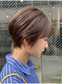 トラッドショートボブ【イルミナカラー/縮毛矯正/髪質改善】