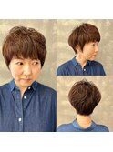 マッシュニュアンスショート